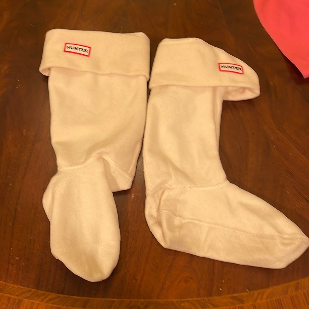 Hunter Size Large Cream Colored Boot Fleece Inser… - image 1